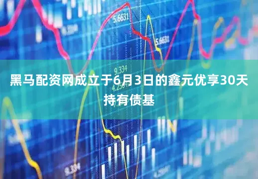 黑马配资网成立于6月3日的鑫元优享30天持有债基